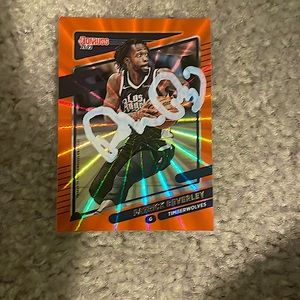 Patrick Beverly signed card